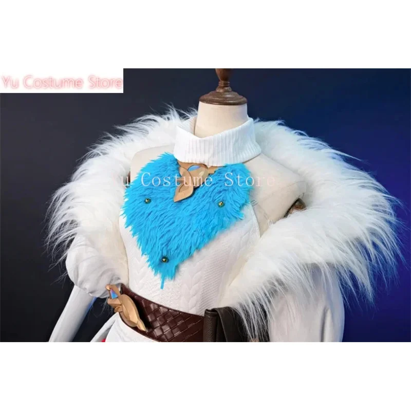 유 코스프레 의상 게임 LOL 세계 사이의 마녀 오로라 할로윈 여성용 의상 모자 포함 챔피언 스킨5;c,8'z,6.k;