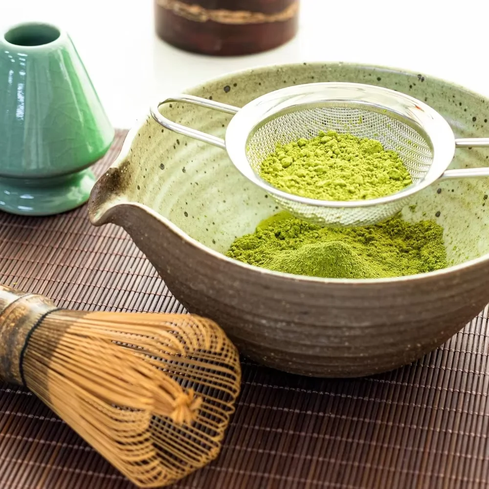 Coffee Tea Green - E9 Matcha Green Tea Whisk Handcrafted