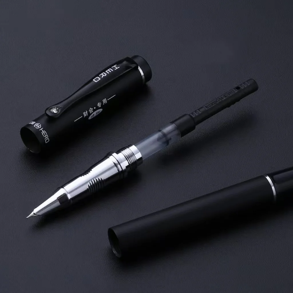 Pen 9086 Dark tip Iridium pen fine tip finance and accounting writing office practice calligraphy beauty meticulous pen factory