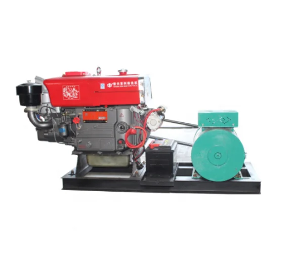 

8KW 10KW 12KW 15KW 20KW 24KW 220/380V 3 Phase 15kw Air Cooled Single Cylinder Changfa dies el Engine Generator With Radiator