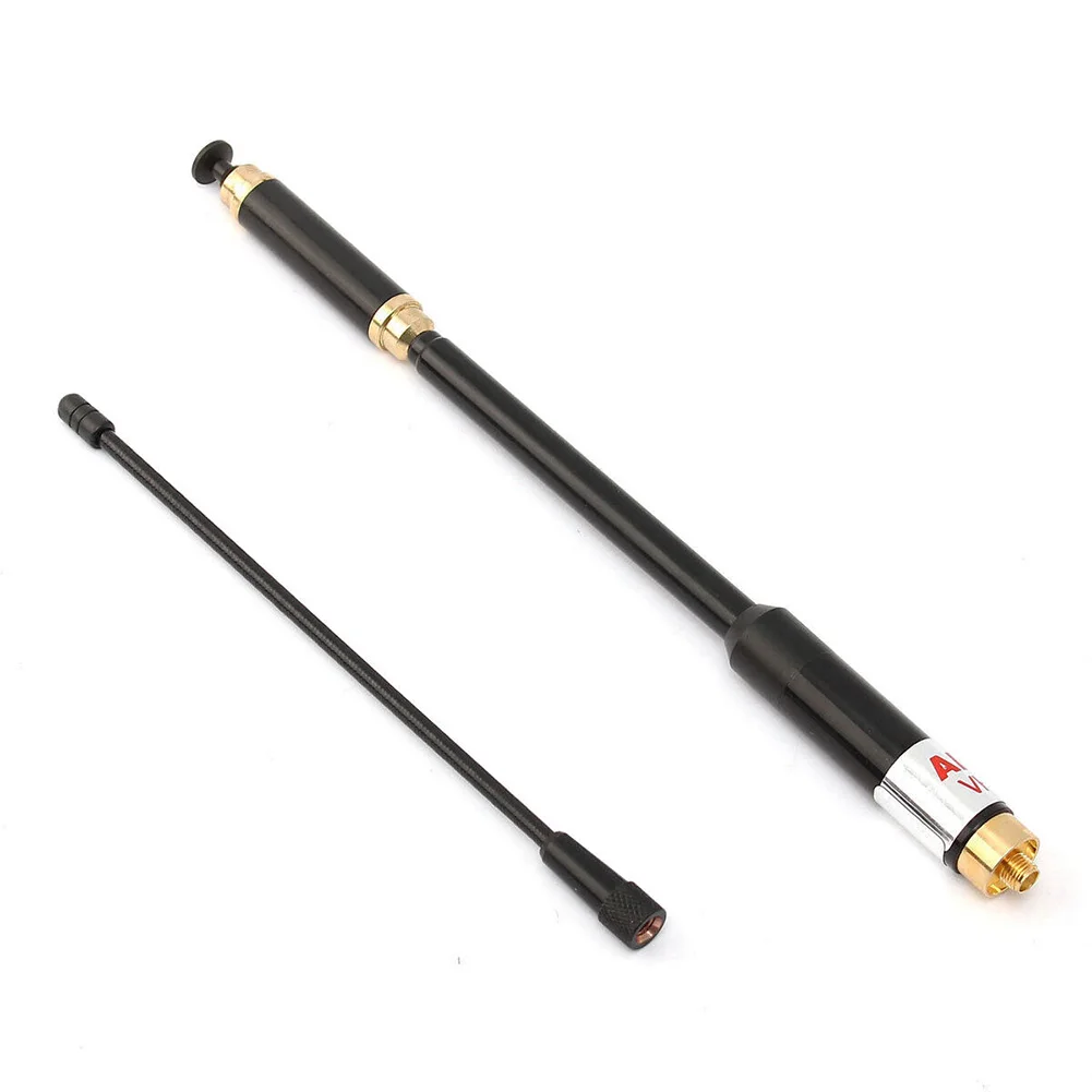 

1pc AL-800 Antenna 144/430MHz For TWO WAY RADIO AL-800 HighGain Dual Extendable Antenna SMA-Female Accessories