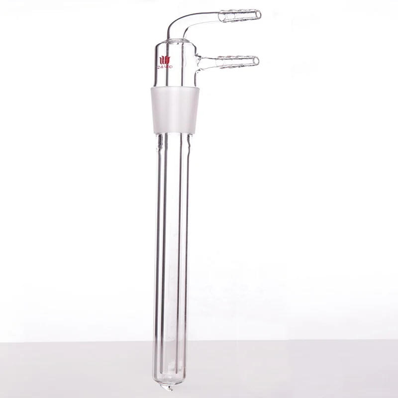 SYNTHWARE Cold finger condenser, 14/20 19/22 24/40, Effective length 100mm 150mm 200mm 220mm 250mm, Borosilicate glass, C11