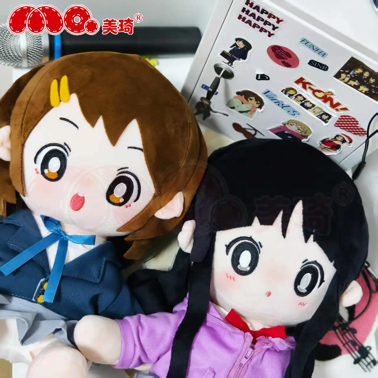 

33CM аниме K-ON!Tainaka Ritsu Hirasawa Yui Akiyama Mio Kotobuki Tsumugi Nakano Azusa COS плюшевая кукла нарядная хлопковая кукла игрушки