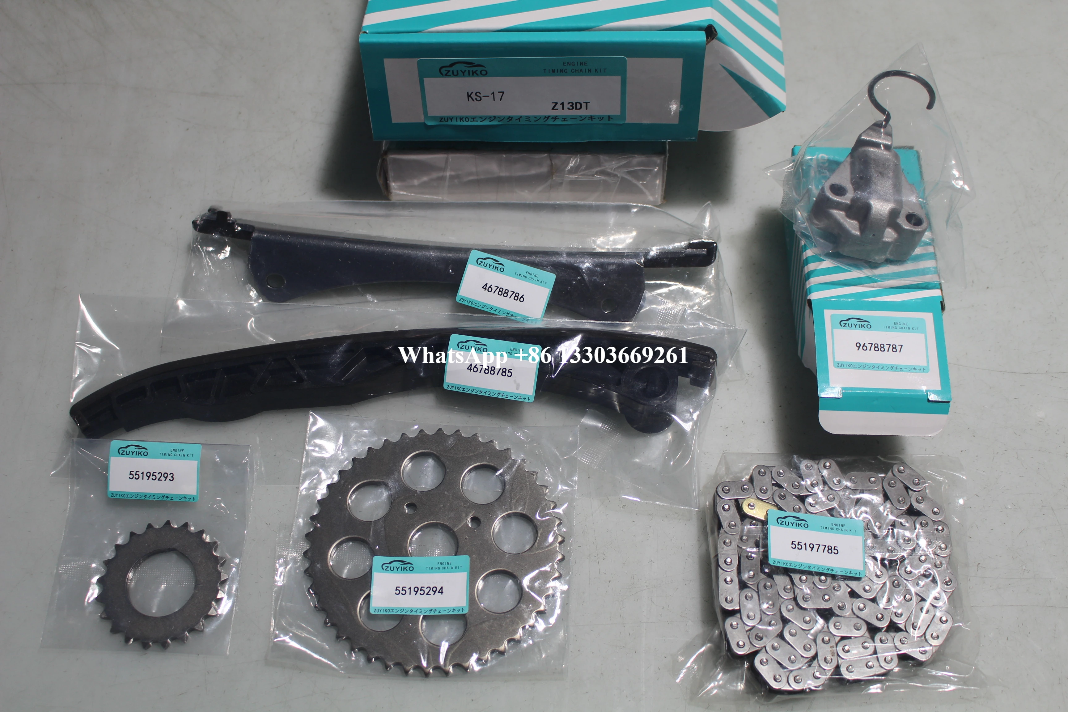 

K6A K10A КОМПЛЕКТ ЦЕПИ ГРМ ДЛЯ SUZUKI k6a k10a Комплект цепи ГРМ двигателя 12761-73G01 KS-17