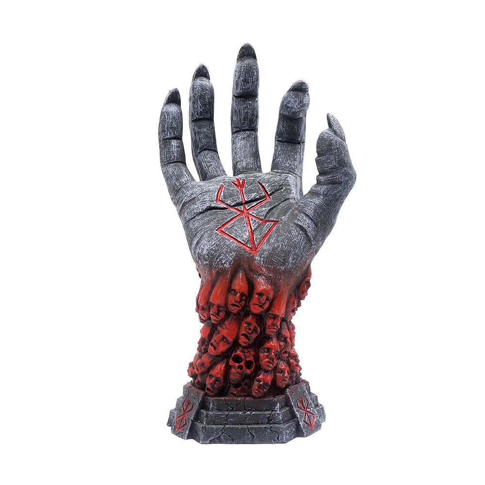 1PCs New Halloween Berserk Hand of God Rage God Hand Resin Craft Ornament