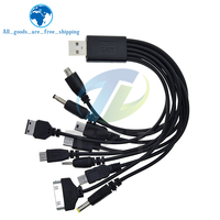 10 In 1 Universal Portable Lightweight Multi Functions USB Charge Charging Cable Fast Charging Compatible with Most Brand Phones
