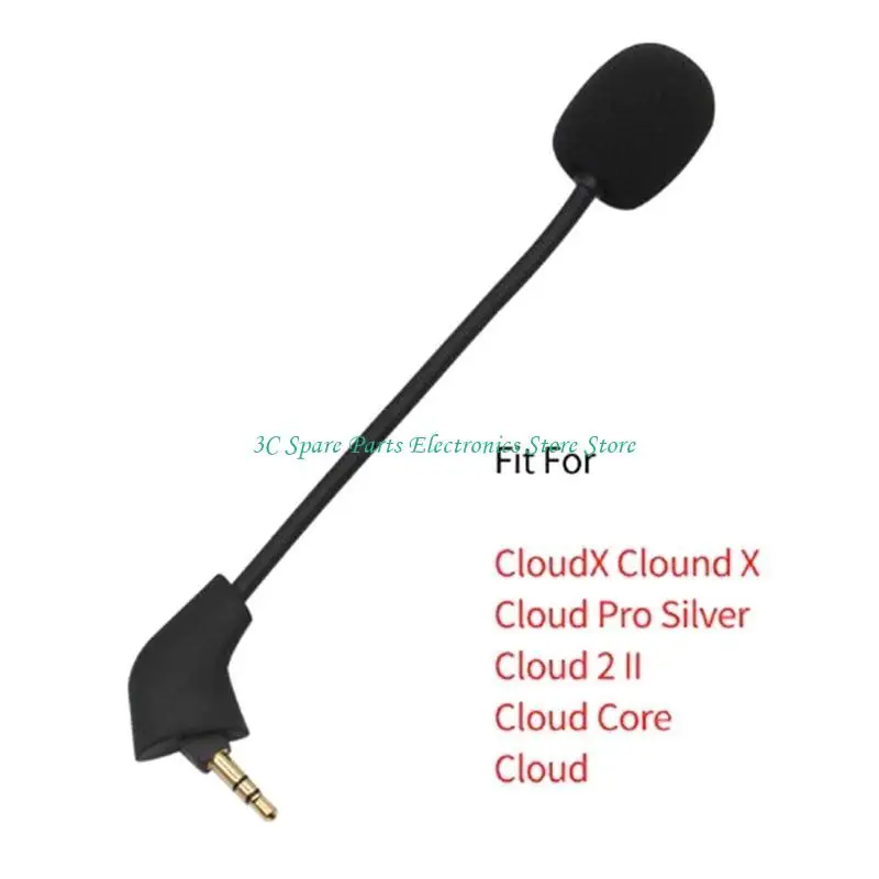 

SZ Replacement Gaming Headphones Mic 3.5mm Microphone for Hyper X Cloud2 II/Hyper X Cloud Sliver Gaming Headset