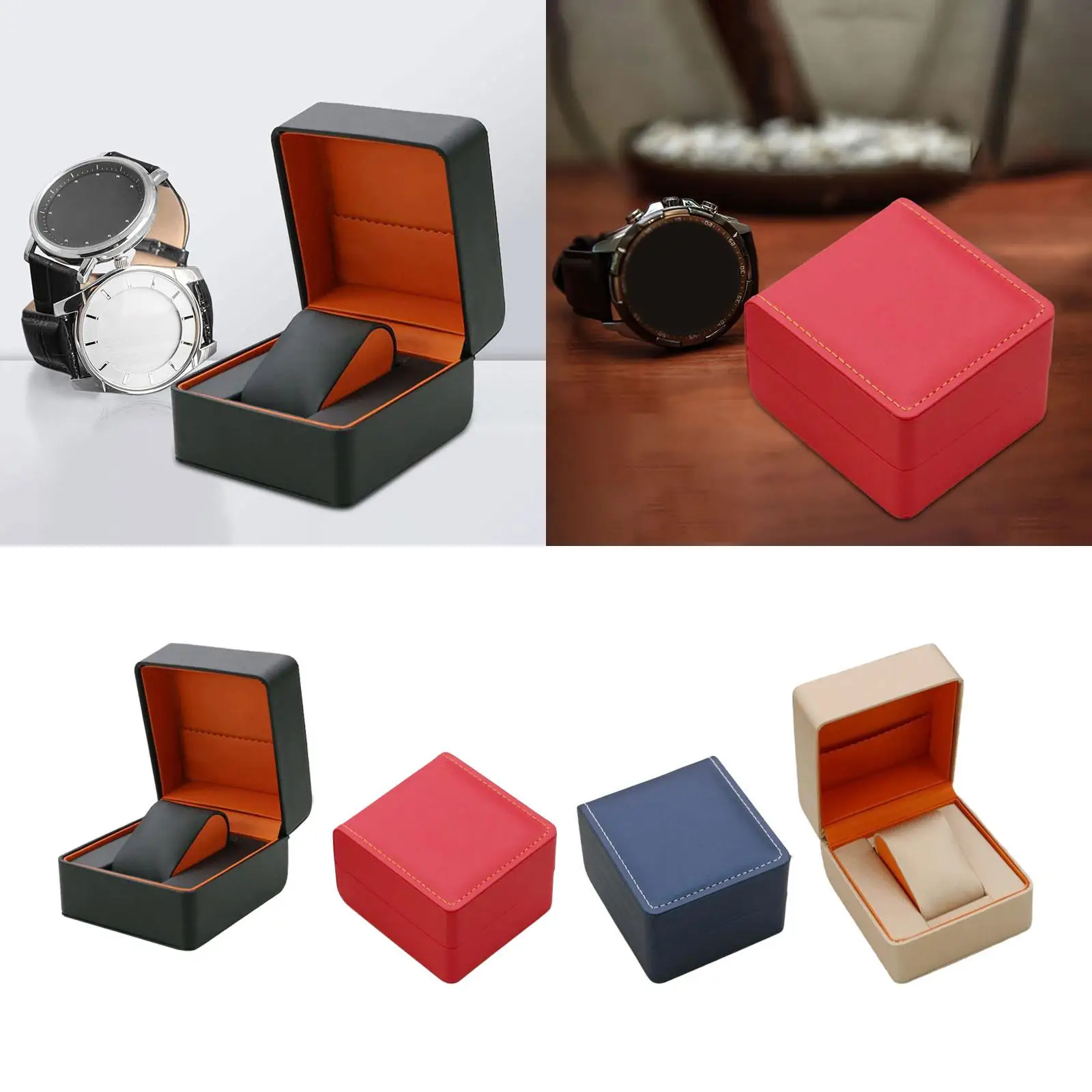 Elegant Watch Display Box for Men - Stylish Storage Solution for Timepieces And Accessories