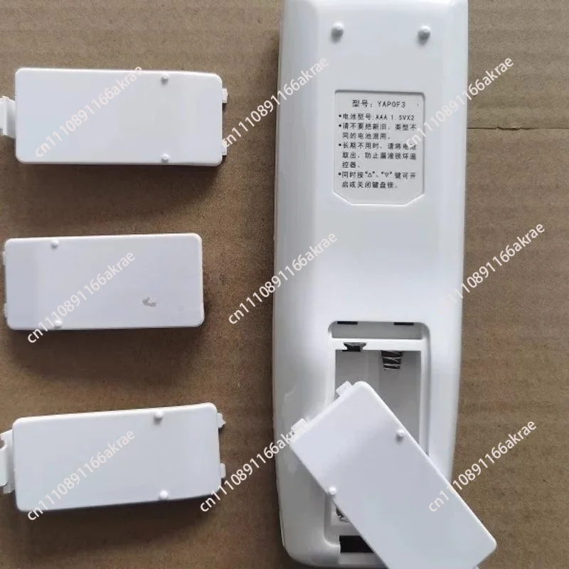 for 5PCS Remote control battery back cover series air conditioner remote control back lid replacement parts