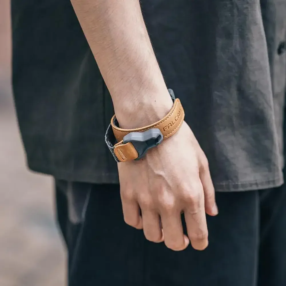 FALCAM M00A3801Maglink Tali Pergelangan Tangan Gesper Magnetik Cepat Tali Pergelangan Tangan Fashional Stabil untuk Fotografi Luar Ruangan Tali Kamera DSLR