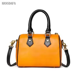 Women Cow Leather Shoulder Crossbody Bags Luxury Brand Ladies Handbag Fashion Solid Color Genuine Leather Female Tote Sac a Main