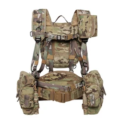 NEW RPS Smersh AK SSO/SPOSN Tactical Chest Rig Molle Set Training Gear Outdoor Chest Vest ATFG MC Camo