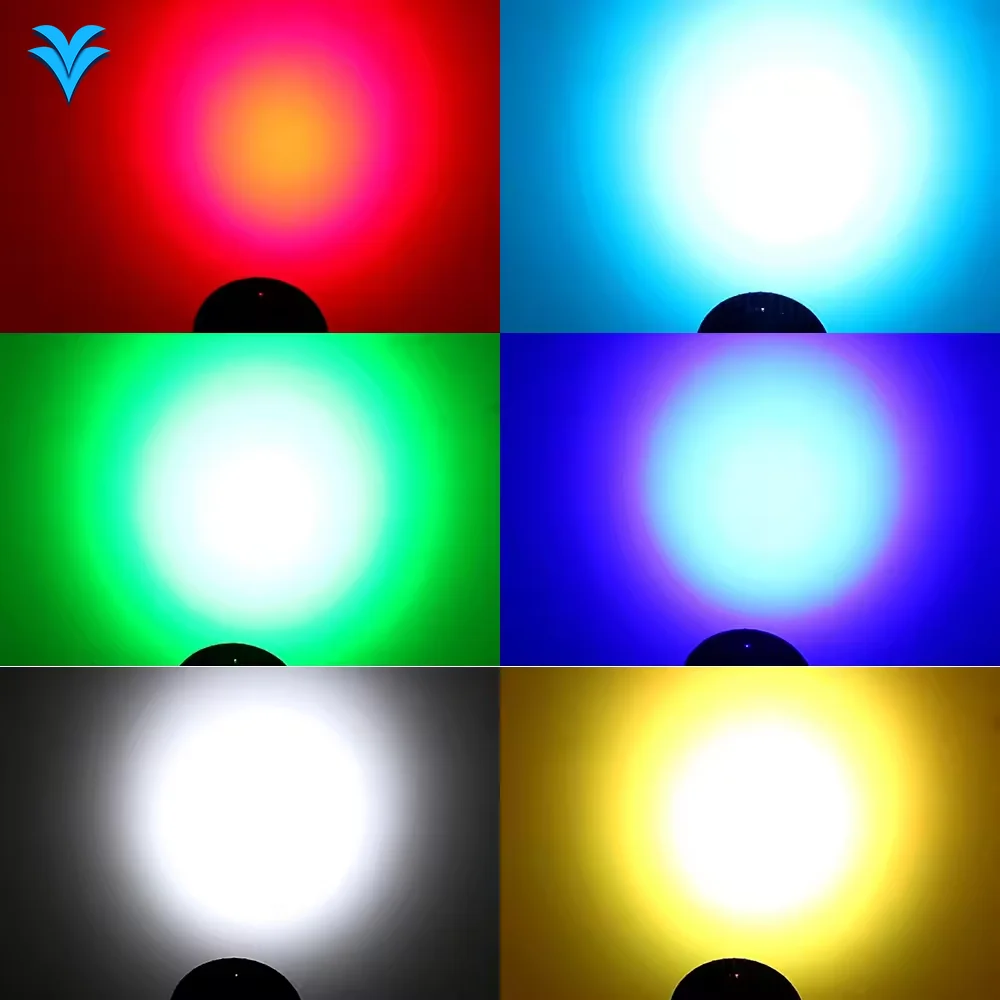 Dj Disco Stage Party  Stage Lighting Equipment 18 Plastic RGBW 4 in 1 Bright Wash Led Par Light