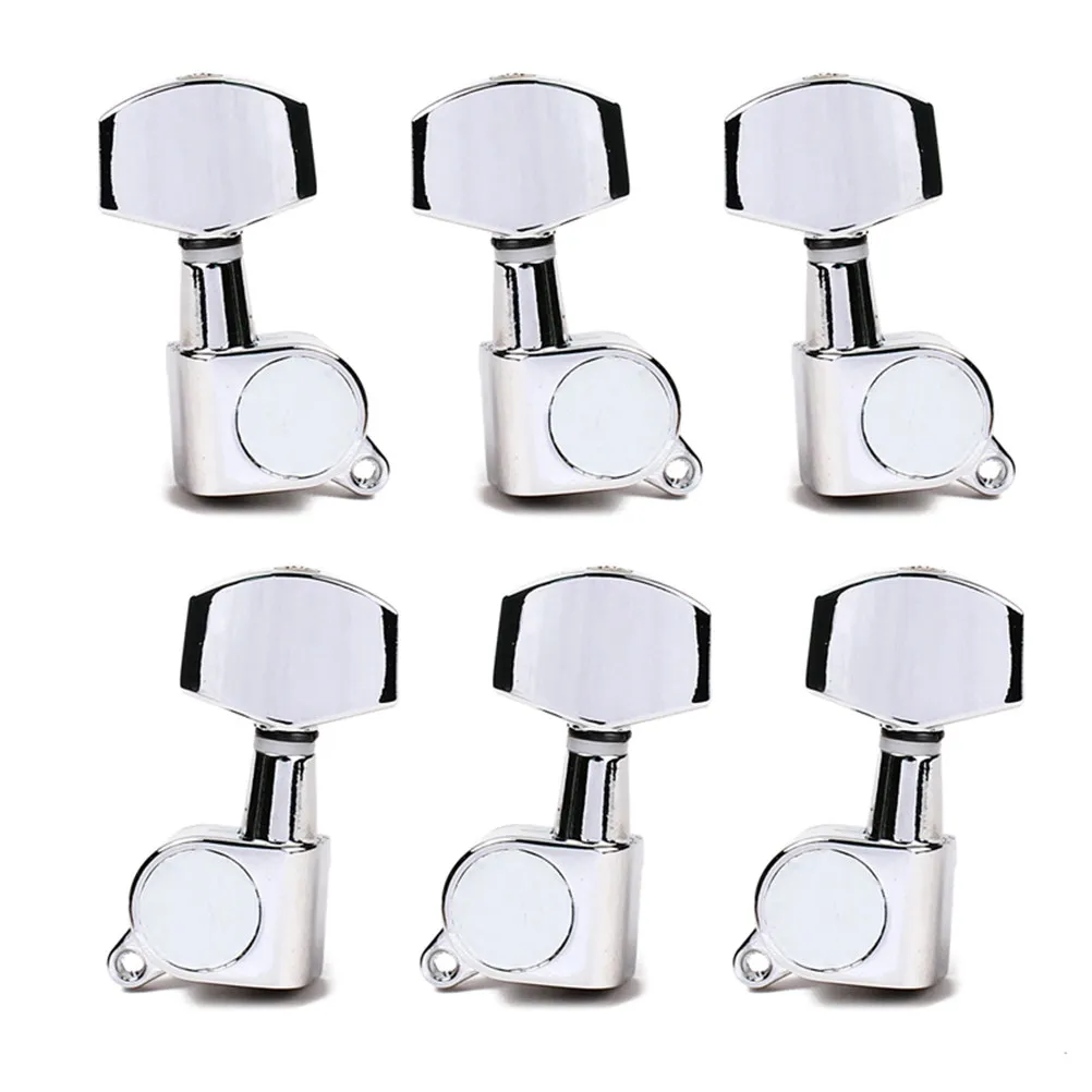 Gold Banjo Tuner Pegs Machine Heads for Electric Acoustic Guitar Steel Strings 3l3r Guitar Tuners Locking Post Stable