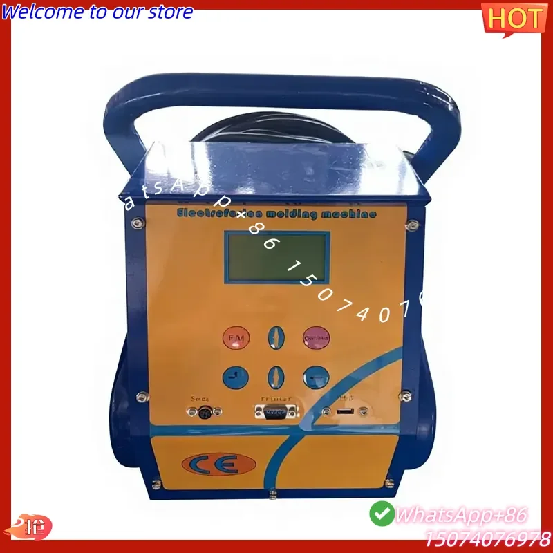 2026 New HAISHA 20mm-500mm Hot Melt 3KW 220V Electrofusion Welding Machine for HDPE Socket Fittings Plastic Welders