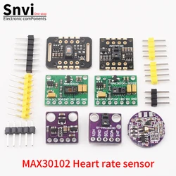 Snvi MAX30102 MAX30100 Heart rate Sensor Module Puls detection Blood oxygen concentration test For Arduino Ultra-Low Power