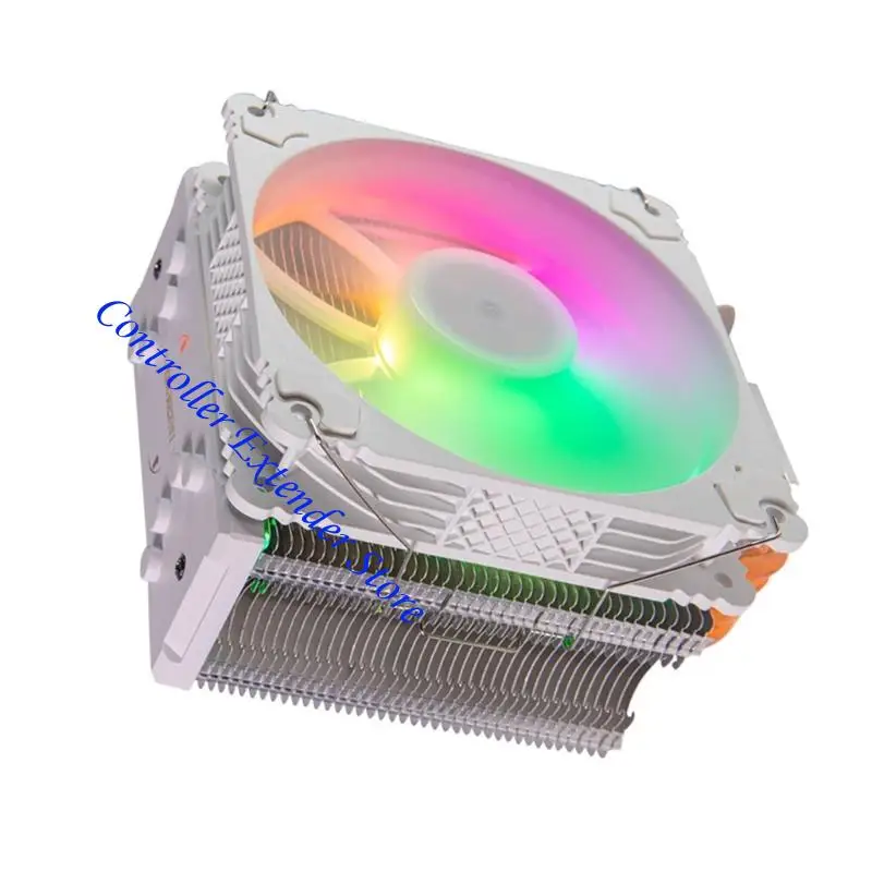 N84B Argb Computer Case Fan 4 حرارة تبريد أنابيب تبريد مروحة تبديد حرارة للألعاب كمبيوتر