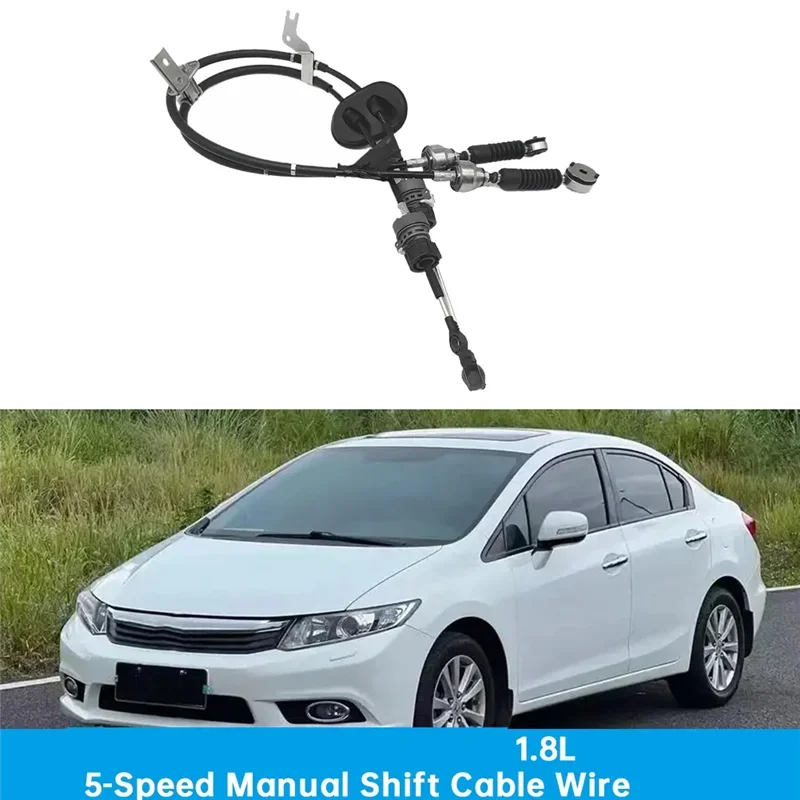 MT Shifter Cables 54310-TR0-A02 For Civic 2012-2015 1.8L 5-Speed Manual Shift Cable Shift Lever Wire 54310TR0A02