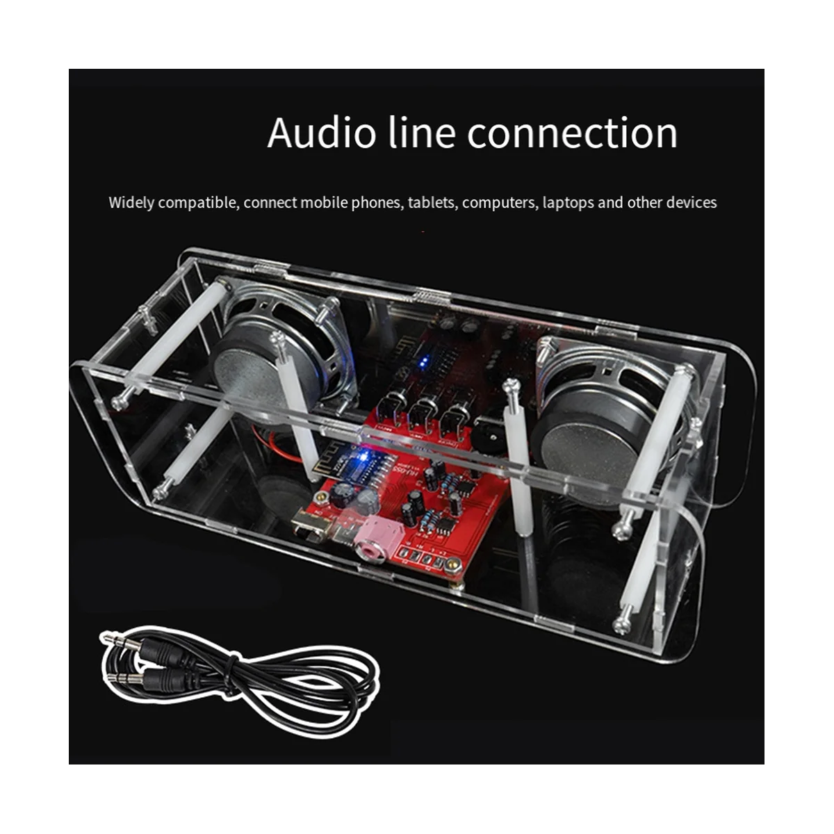 DIY Bluetooth Speaker Kit Electronics DIY Soldering Project Practice Solder Assembly DIY Electronic Kit Component