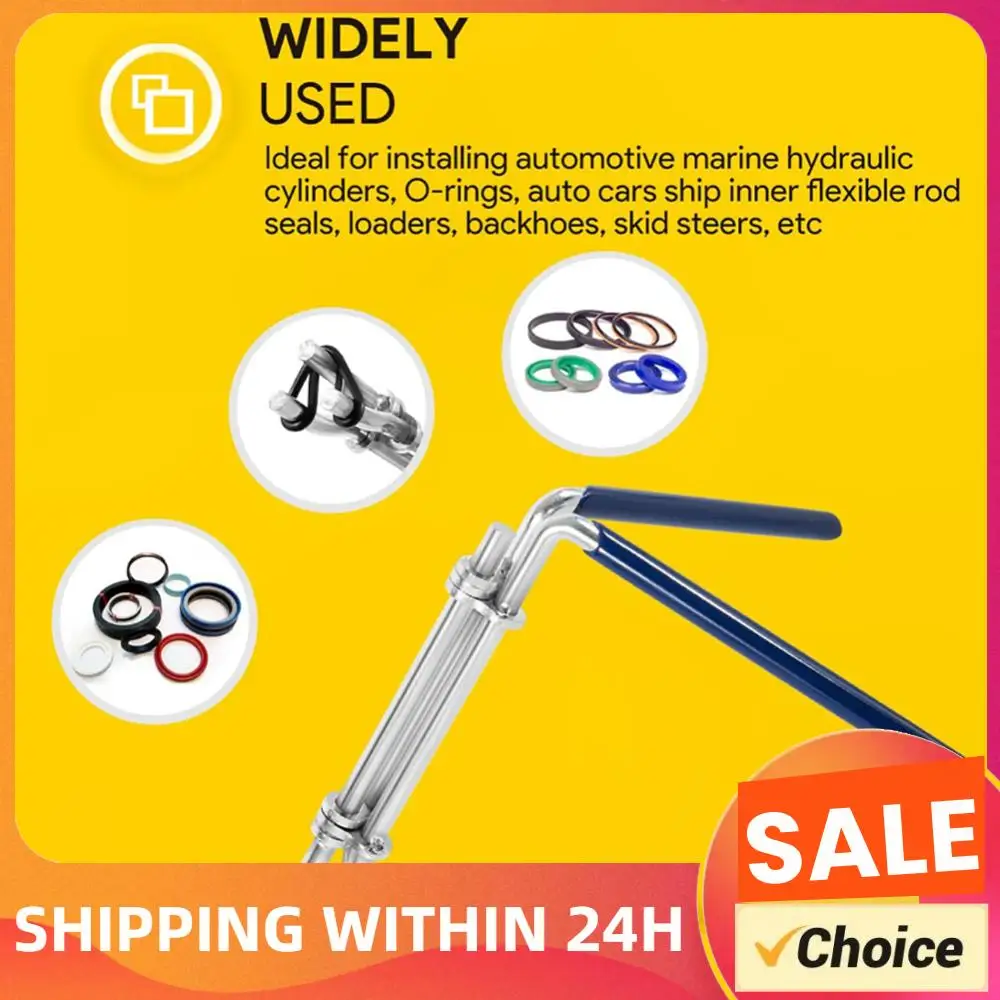 

3Pcs Hydraulic Cylinder Oil Seal Installation Tool Stainless Steel Seal Twistors Install Tool Handheld Disassembly Tools