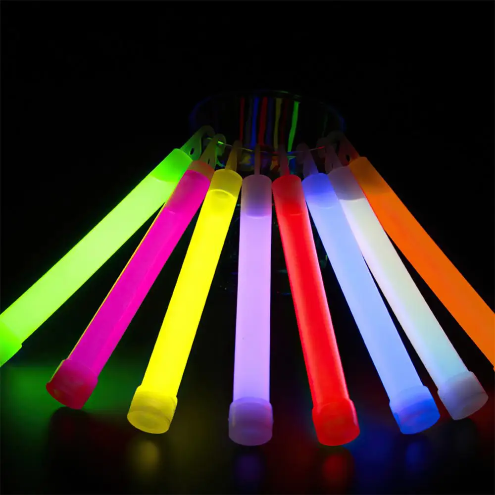 6inch Multicolor Glow Stick Chemical Light  Stick Camping Emergency Decoration Party Clubs Supplies Chemical Fluorescent