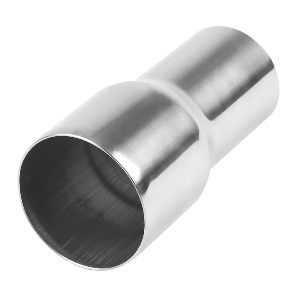 

63mm to 76mm Exhaust Reducer Car Universal Stainless Steel Adapter Connector Durable Easy Install Sleeve Coupler