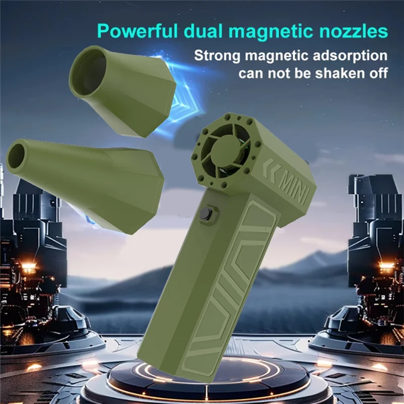 B83B-Violent Fan Turbo Jet Dust Cleaner Brushless Air Blower 41M/S Wind Speed Powerful Outdoor For HOME Vacuum