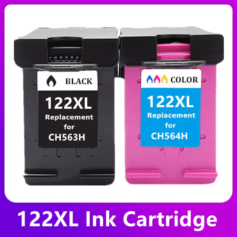 Remanufactured 122XL for HP Ink Cartridge 122 XL for HP122 Deskjet 1510 2050 1000 1050 1050A 2000 2540 3000 3050 3052A Printer