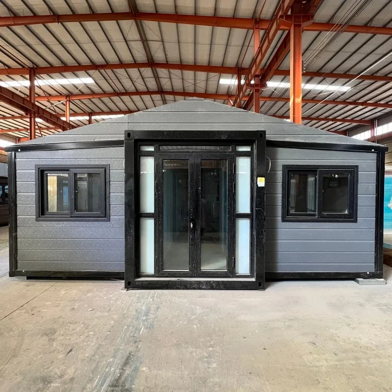 YG Customized Luxury Prefabricated House 20FT Modular Steel Structure Houses Three Bedroom Modern Villa Prefab Home With Kitchen