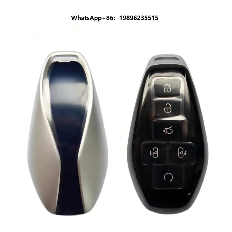 Buttons Aluminum Alloy Smart Key Car Remote