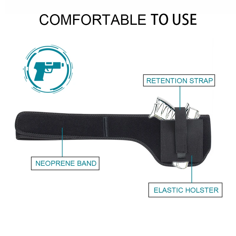 Adjustable Breathable Waist Holster Hunting Tools Holster Tactical Belt for Men Shooting Hunting Duty Belts Quick Release