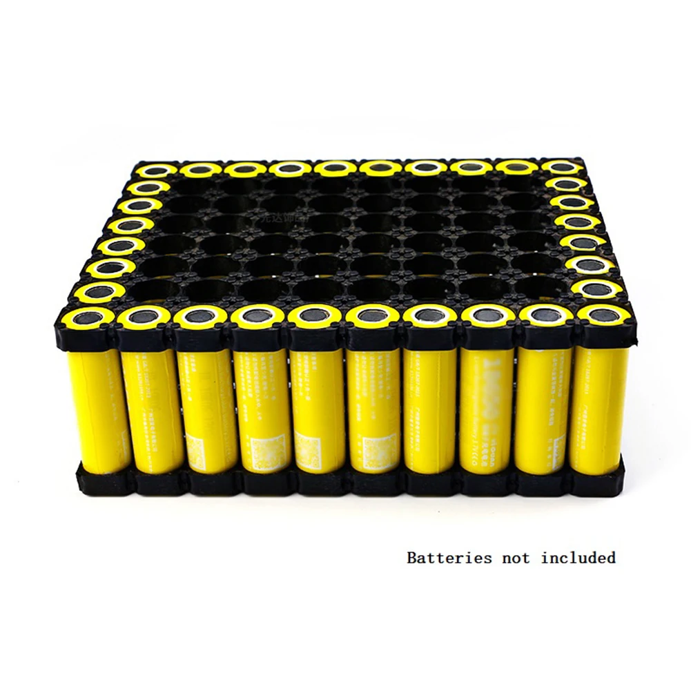 Brackets Battery Holder DIY Holder Stand 4pcs Accessorie Holding Battery Pack Plastic Frame Bracket 100.8*80.8mm New