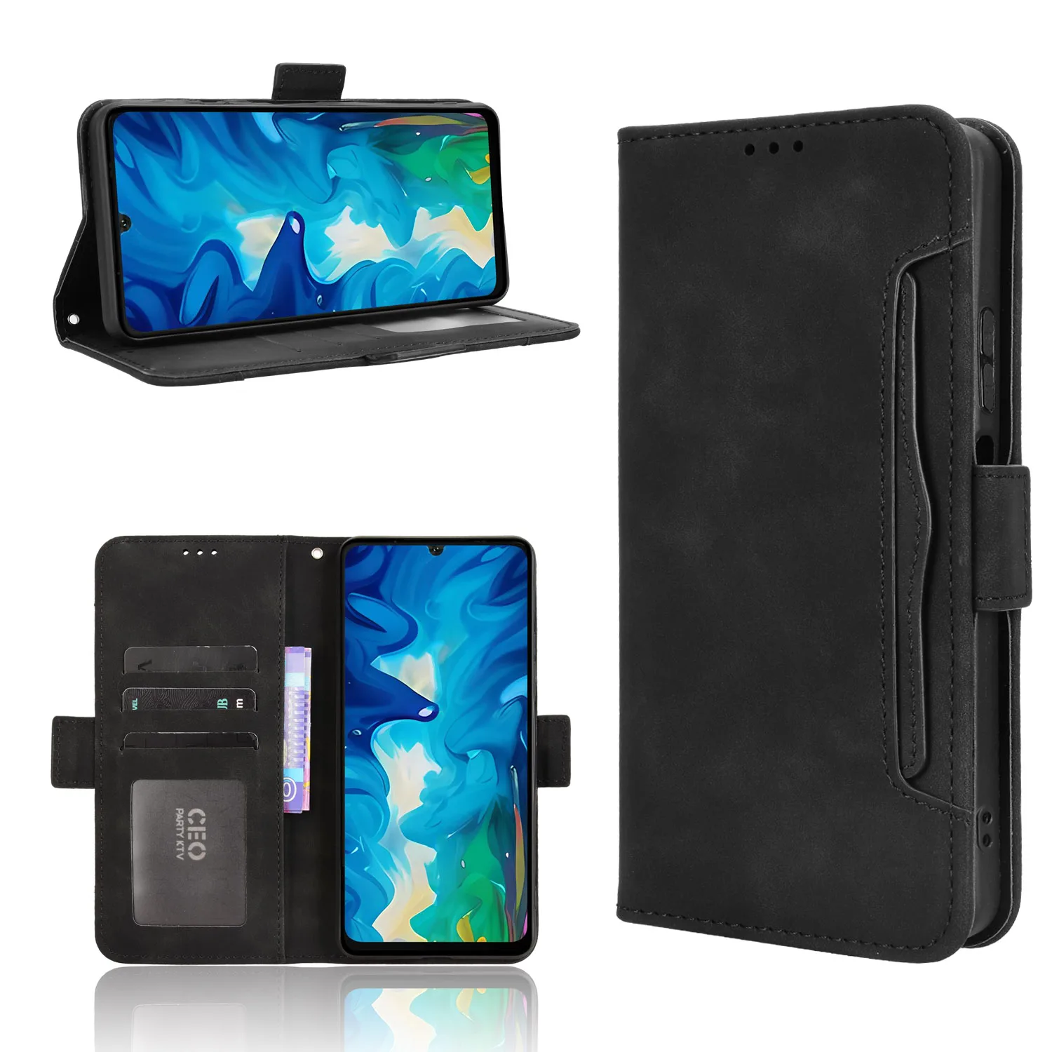 

Leather Case For Doogee N60 Note 59 58 X98 X97 X96 S88 S86 Pro Strong Magnet Case Flip Magnetic Wallet Flip Cover