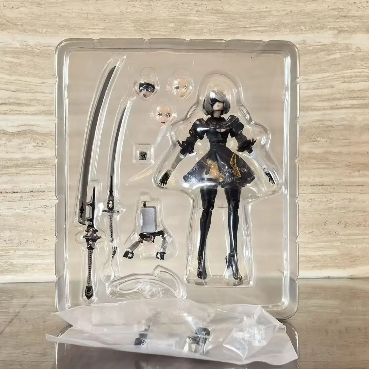 In-stock KO Figma 2B Figma No.643 NieR 2B Type 2B Articulated Action Figure, Model, Ornament, Statue, Toys Gifts view 3