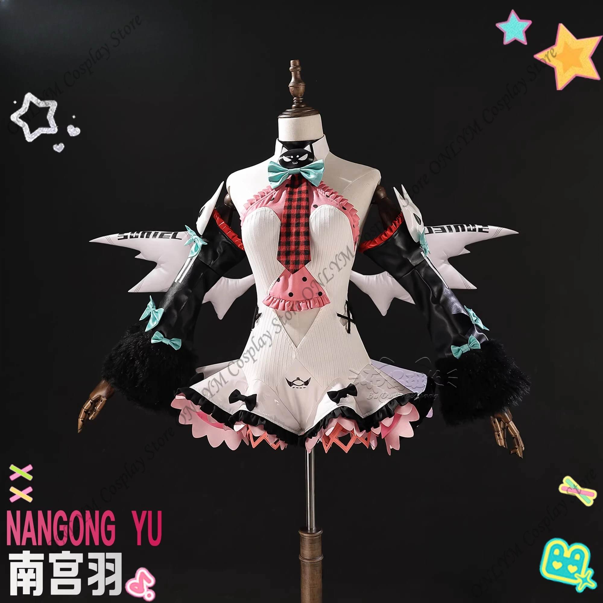

Nangong Yu Cosplay Costume Nangong Yu ZZZ Cosplay Zenless Zone Zero Nangong Yu Cosplay Outfits Wings Halloween Role Play Uniform