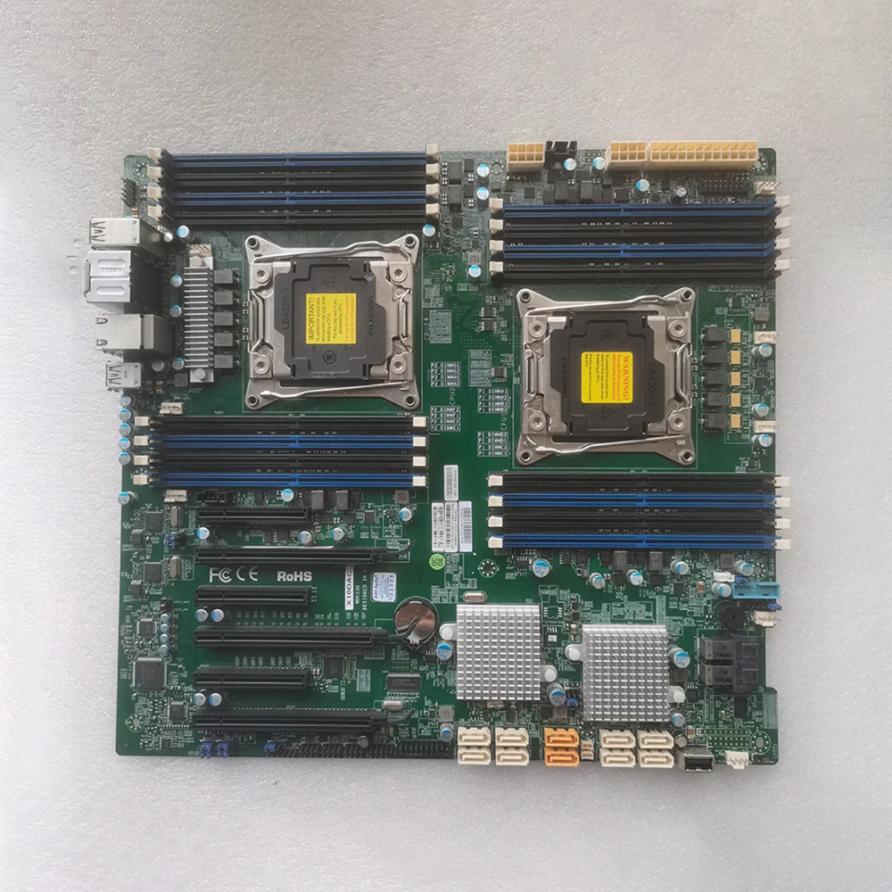 X10DAC For Supermicro Motherboard Dual Socket R3 (LGA 2011) Supports Xeon Processor E5-2600 v3/v4 Family