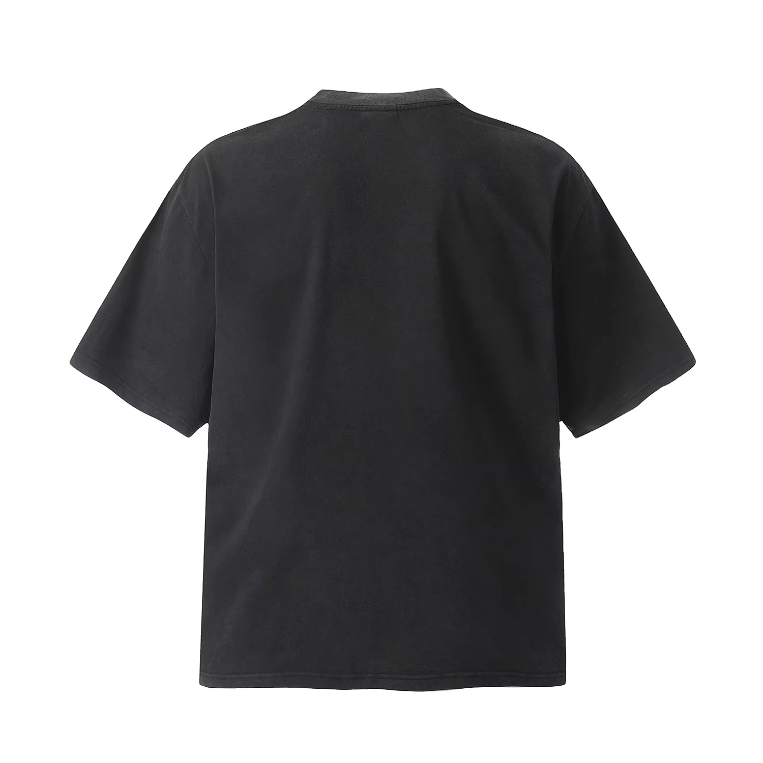 تي شيرت Saint of Michael Fun Dice Digital Direct Spray Printing Retro Washed Outdated قصير الأكمام #3