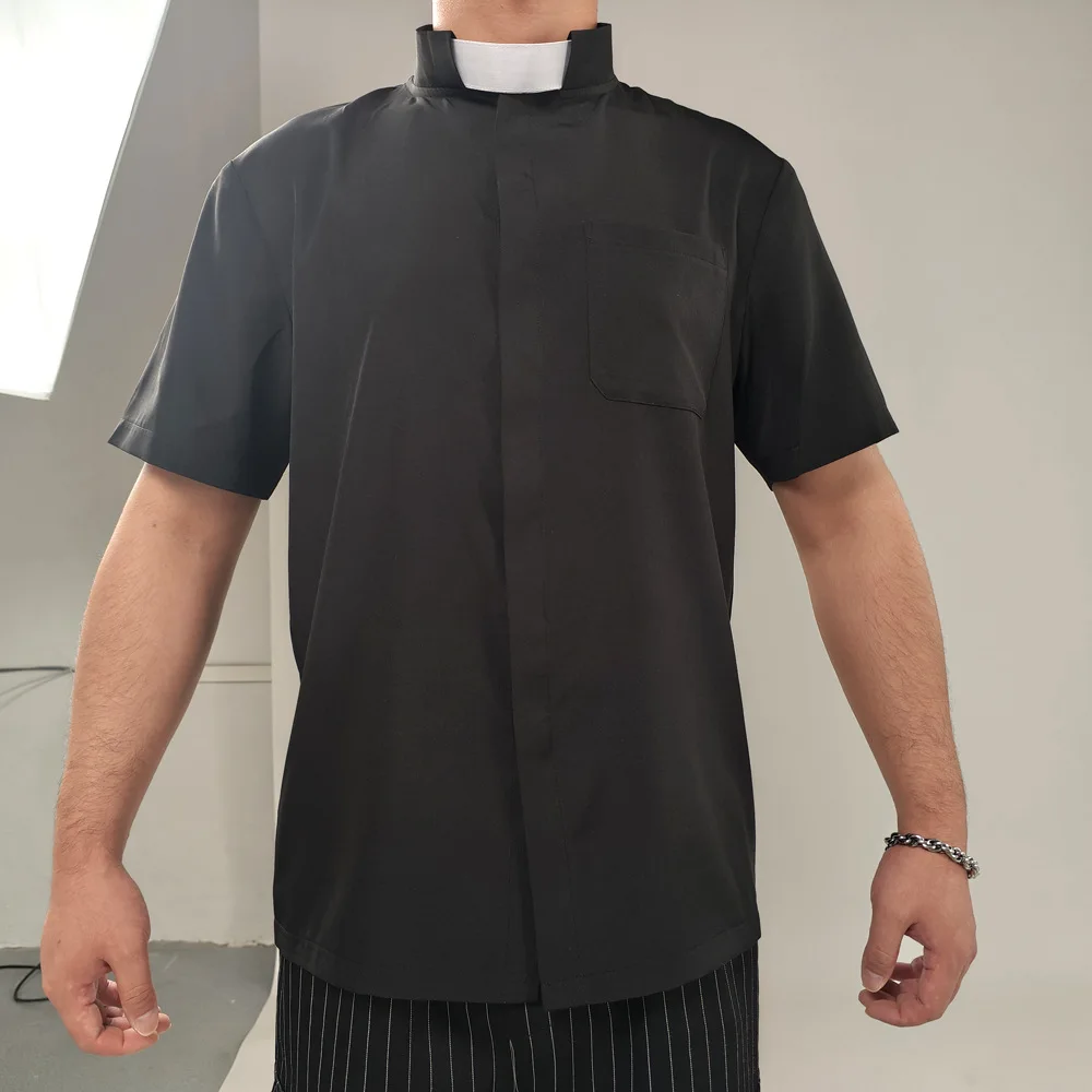 تي شيرت Bla ort Sve Priest irt loween Role-plang تي شيرت 2024 موسمي صيفي 30% أو محتوى أقل