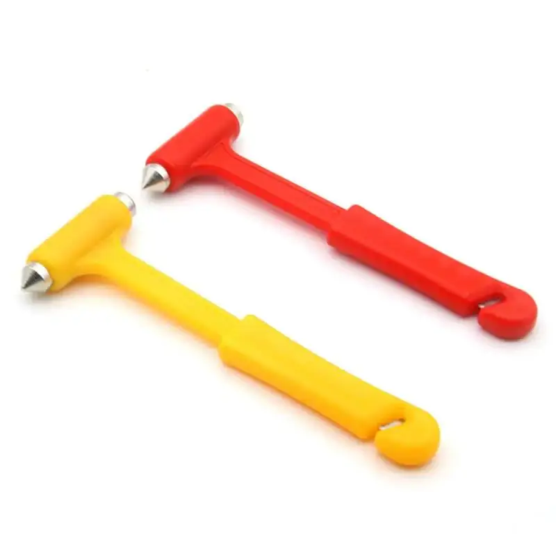 1~10PCS Car Safety Hammer Seat Belt Cutter Tool Car Tools Emergency Car Glass Window Breaker Mini Hammer Car Life-Saving