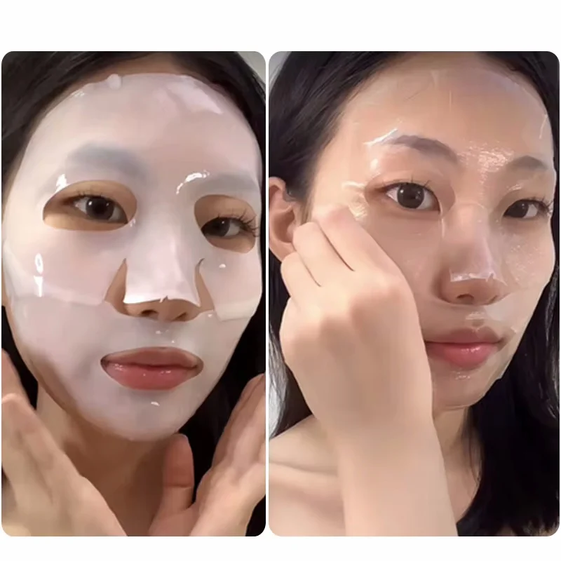 Bio-Collageen Echt Diep Masker Anti-Rimpel Lifting Gezichtsmasker Met Gehydrolyseerd Collageen Collageen Omgekeerde Film Volume Peel Off Masker