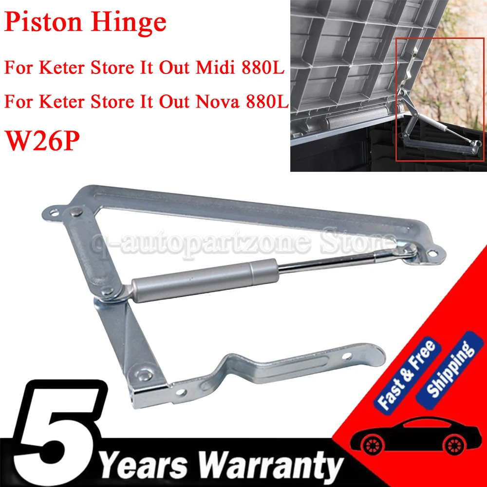 Piston Hinge For Keter Store it out Midi Nova 880L SIO Prime Spare W26P Hinge Replacement Part