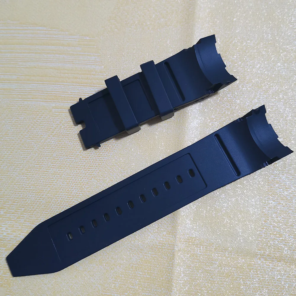 26mm Silicone Rubber Watchband Luxury Men's Wristband Watch Bracelet Replacement Strap No Buckle For Invicta/Pro/Diver