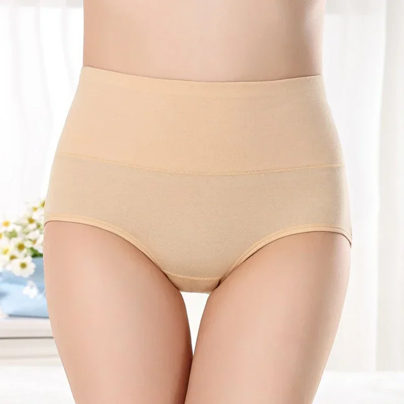 Women\'s Briefs Comfortable Womens Cotton Underpants High Waist Underwear Sexy Ultra-thin Panties Lenceria Para Damas Lingerie