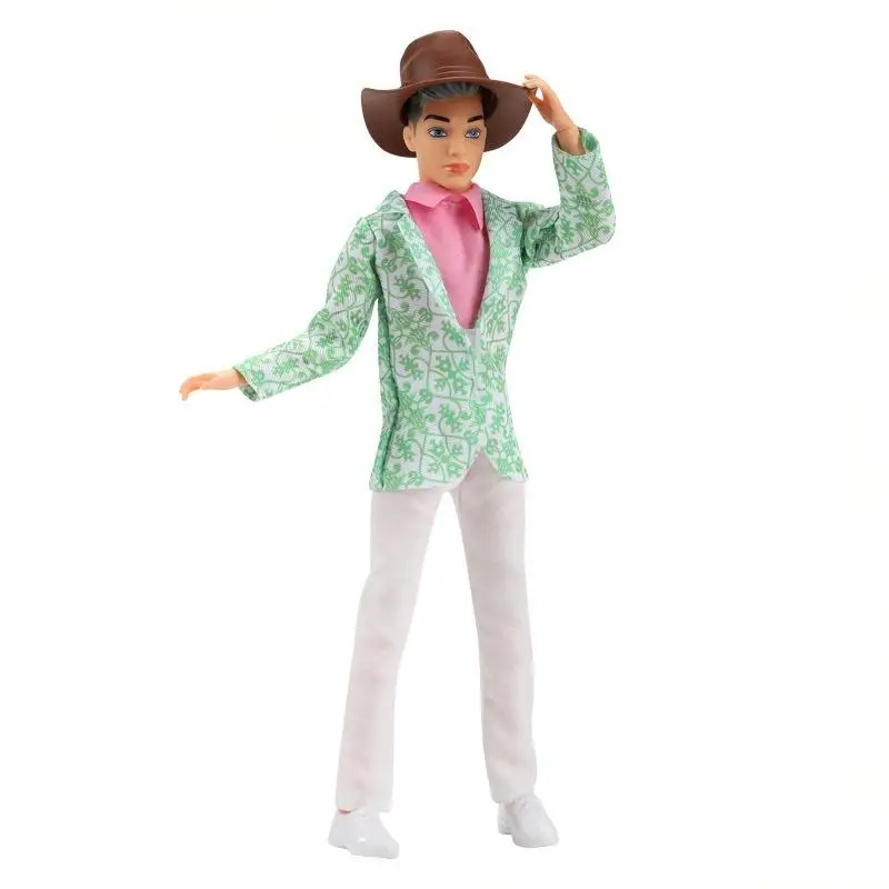 Neueste Mode Mann Puppen Kinder Spielzeug Ken Puppe Mit Kleidung Top Hose Schuhe Coole Männliche Spielzeug Zubehör Für 12 Zoll Mann Puppe DIY Spiel