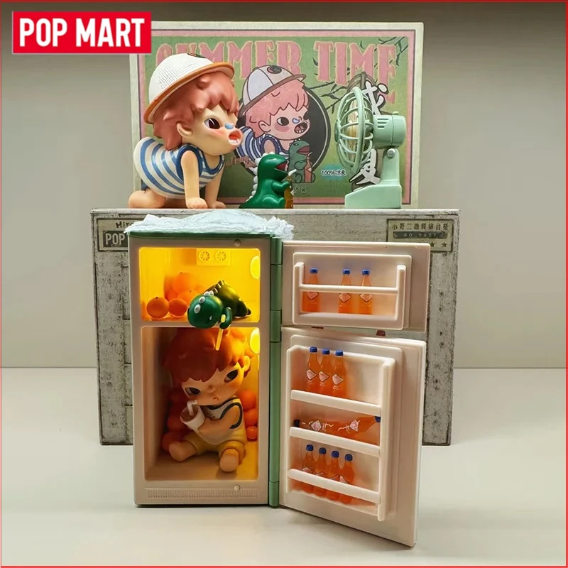 Nouvelle édition limitée Hirono Wind Blows Summer Series Blind Box, figurine mignonne, décoration de bureau, modèle mignon, figurine d'anime, jouets décoratifs