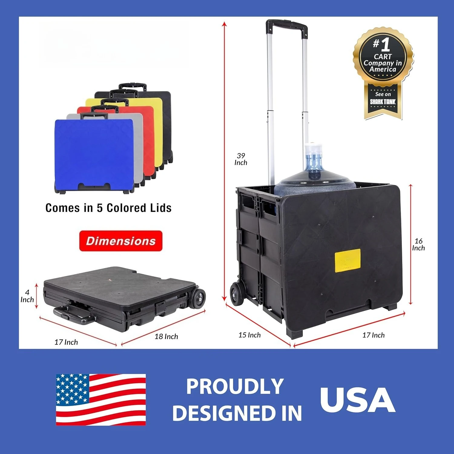 Черная прочная пластиковая скл – обзор и цена Office Supply Cart