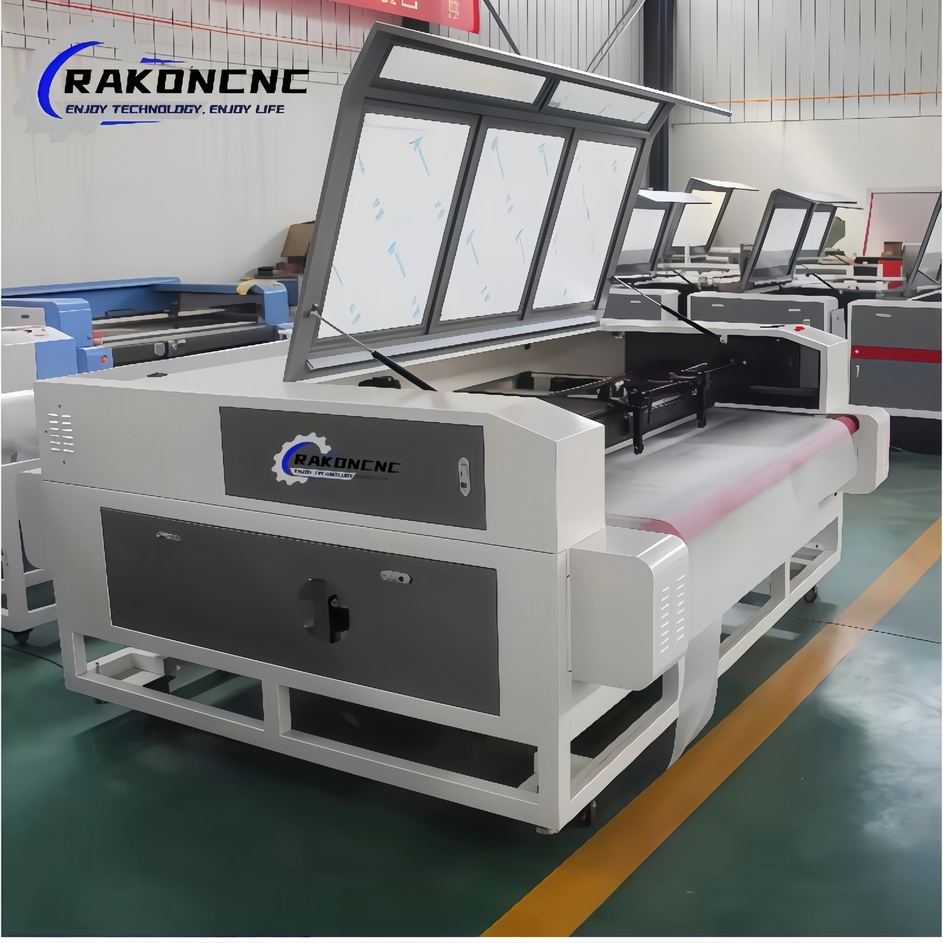

Wholesale Price Co2 Laser Cutting Engraving Machine 1610 80W 100w 130W 150W Co2 Laser Engraver Cutter Auto Feeding High Quality