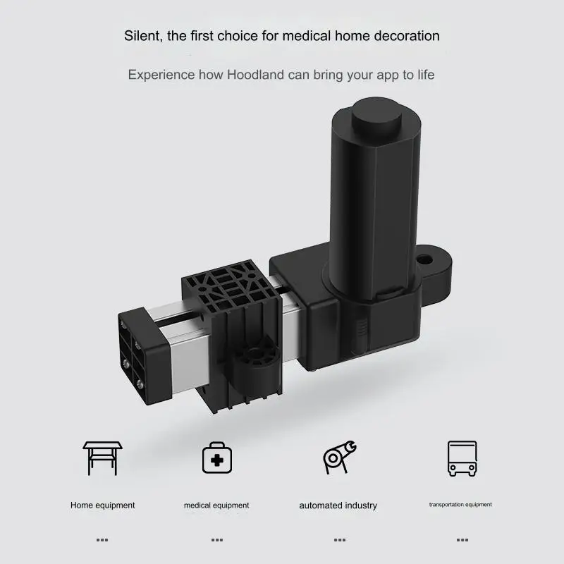 DC 12V Linear Actuators Electric Motor 30mm/s 300N Heavy-Duty Actuator Lift 700mm Stroke Length