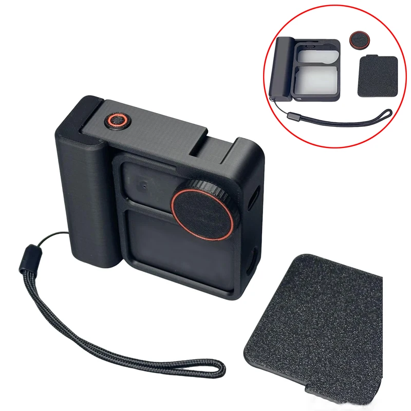 �y�Z�[�����z1 �Z�b�g�X�g���[�g�ʐ^�n���h�O���b�v�P�[�W�P�[�X 3D ����ی�t���[���g���A�N�Z�T���[ DJI Osmo Nano �A�N�V�����J�����p