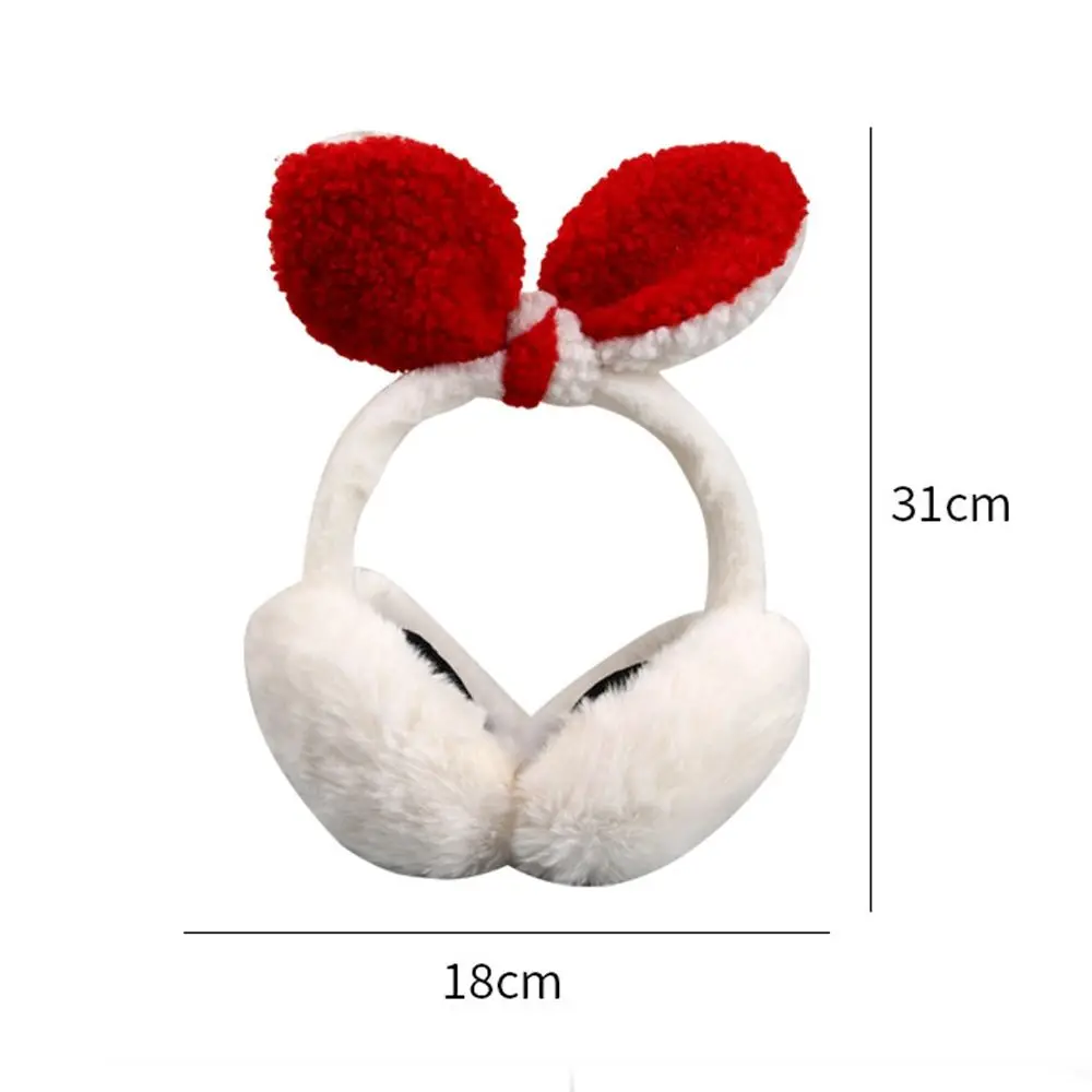 Winter Plush Ear Cover New Cold Protection Foldable Ear Warmer Windproof Outdoor Riding Earmuffs